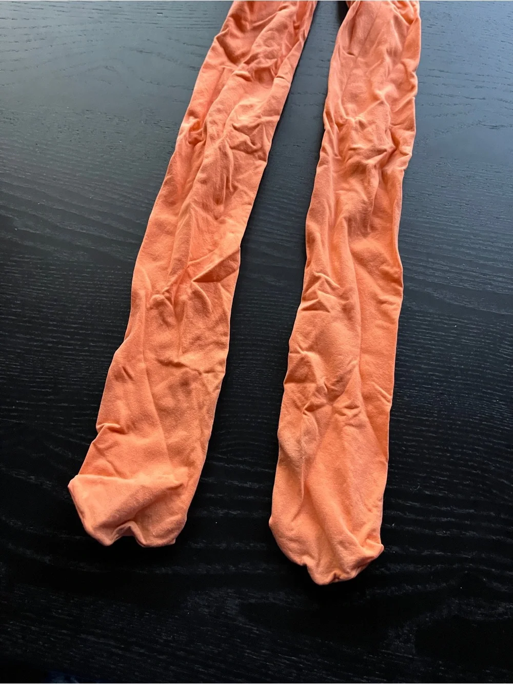 Target Orange Girls Tights Size 12-14 Nylon Spandex Blend